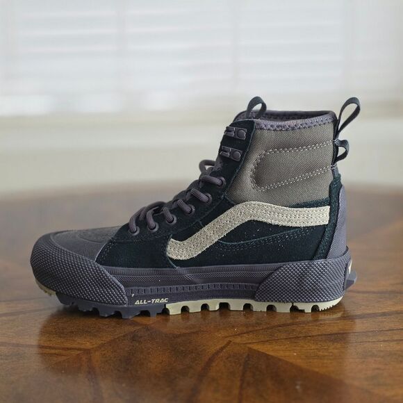 Vans MTE Sk8-Hi GORE-TEX Hiking Boots Insulated Shoe Scarab Green Black Size 7.5 - Picture 8 of 13